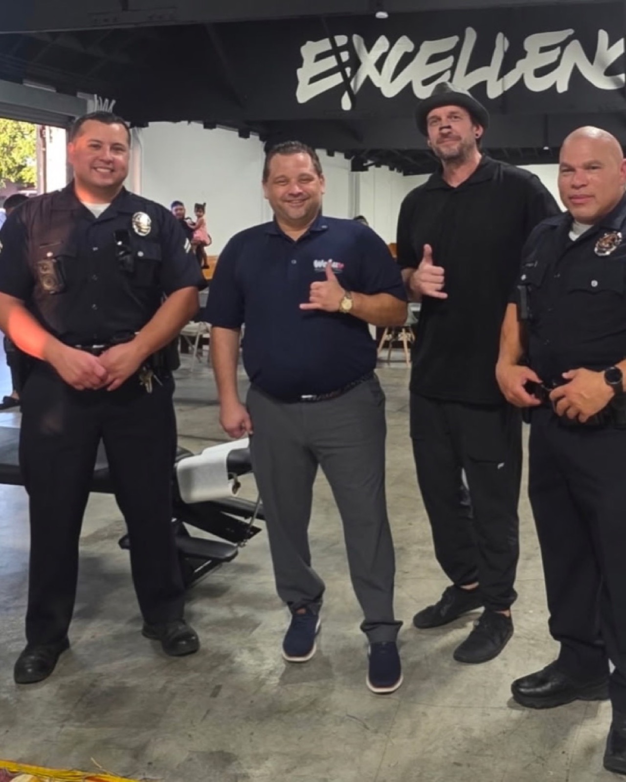 Community connection at Community Wellness Night